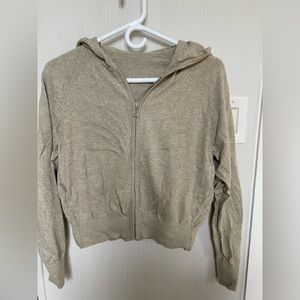 Lululemon cotton cashmere knit hoodie